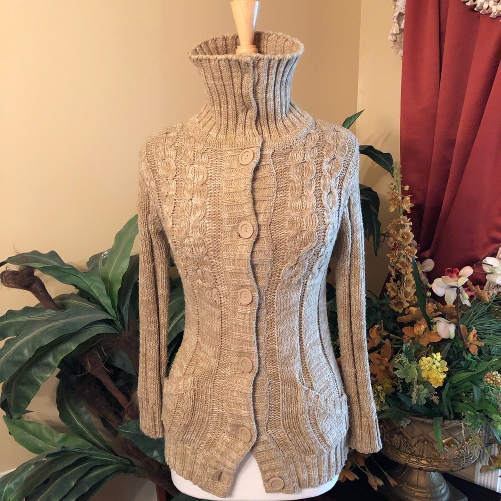 💫Tan Cardigan